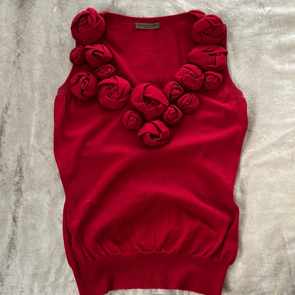 Alexander McQueen Rose Tank